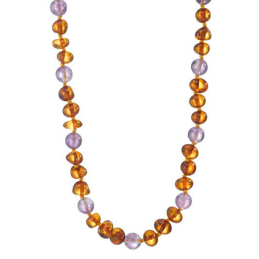Necklace Amber 34 cm Ø6 mm