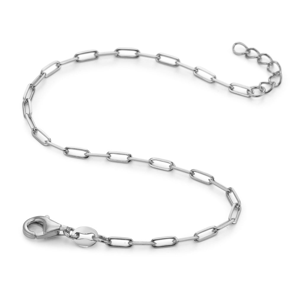 Bracelet Silver Rhodium plated 16-19 cm