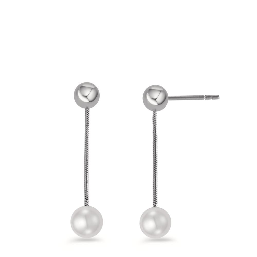 Drop Earrings Stainless steel Shell pearl