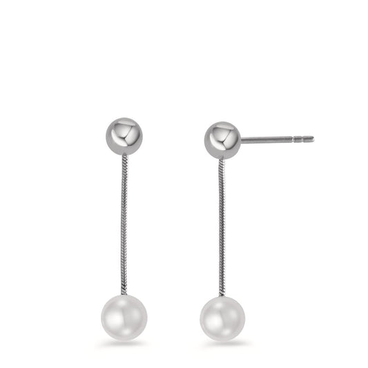 Drop Earrings Stainless steel Shell pearl
