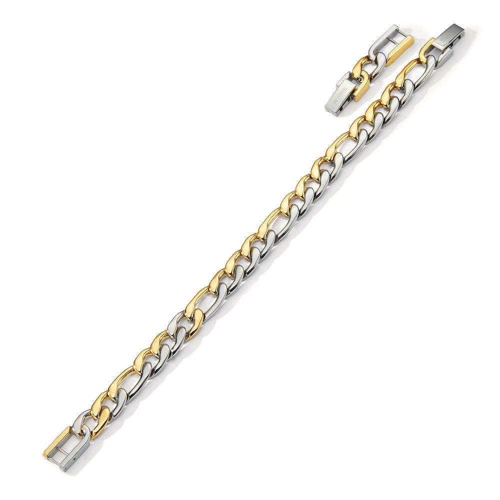 Bracelet Stainless steel Yellow IP coated 20.5-22 cm