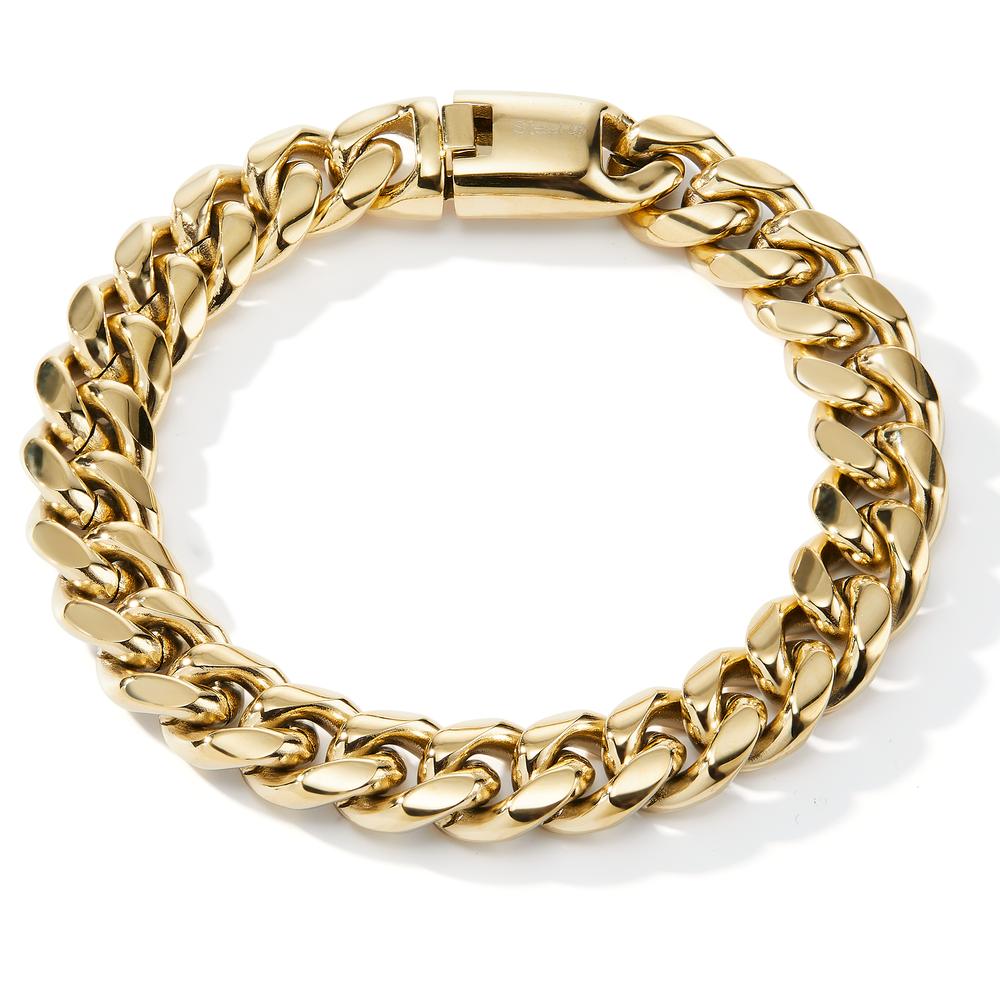 Bracelet Stainless steel Yellow IP coated 21.5 cm