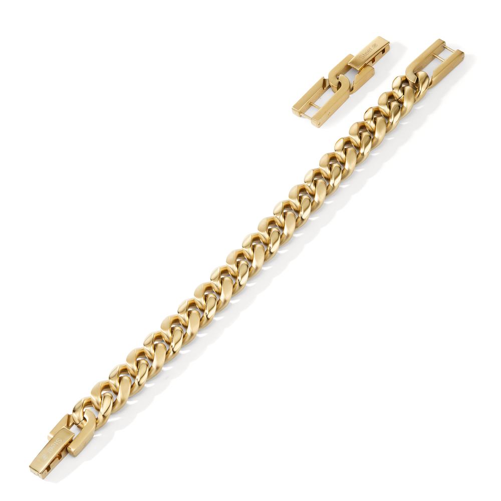 Bracelet Stainless steel Yellow IP coated 20.5-22 cm