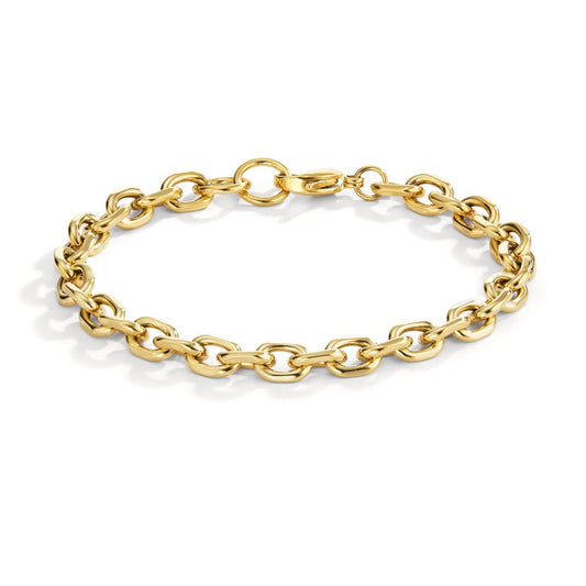 Bracelet Stainless steel Yellow IP coated 20-21 cm