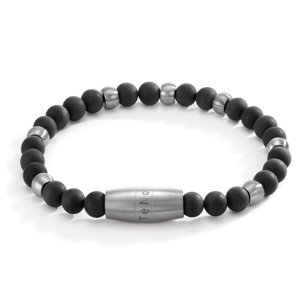 Bracelet Stainless steel, Carbon 19 cm