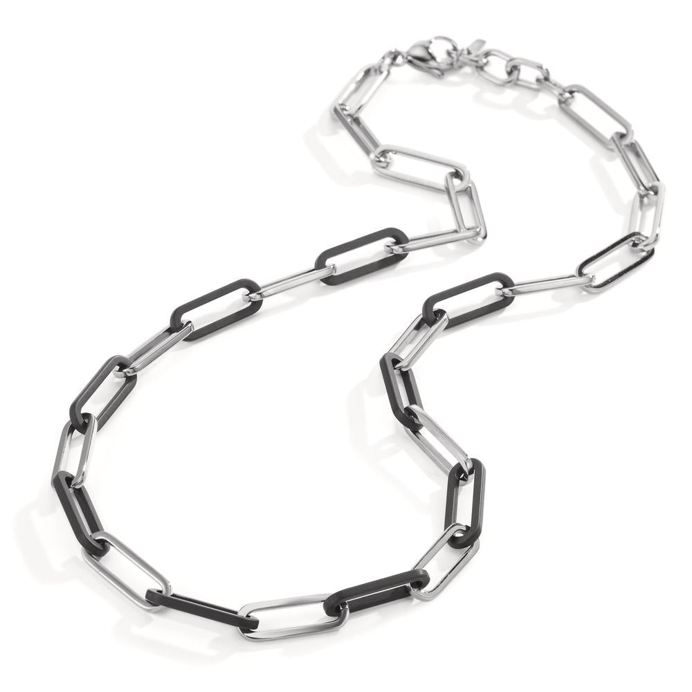 Necklace Stainless steel, Carbon 45-48 cm