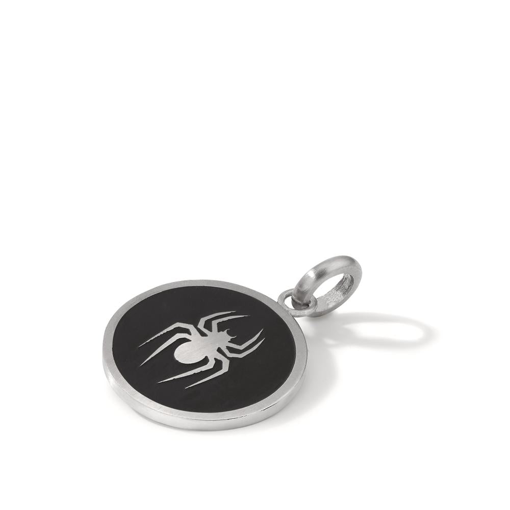 Pendant Stainless steel Enameled Spider Ø20 mm