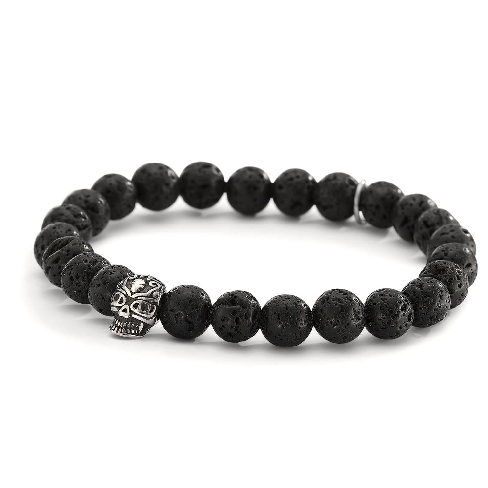 Bracelet Stainless steel Lava Skull 21 cm Ø8.5 mm