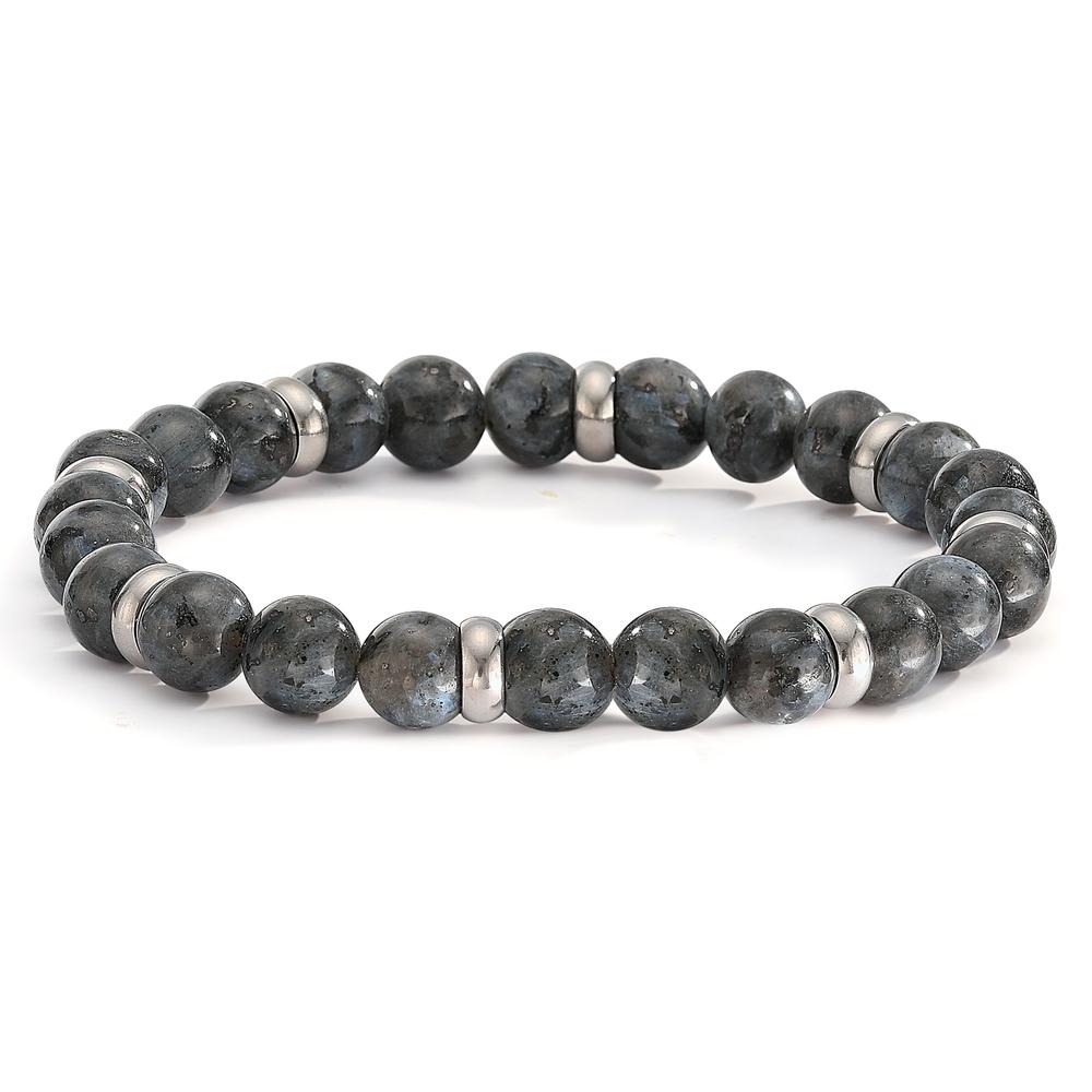 Bracelet Stainless steel Labradorite 21 cm Ø8.5 mm