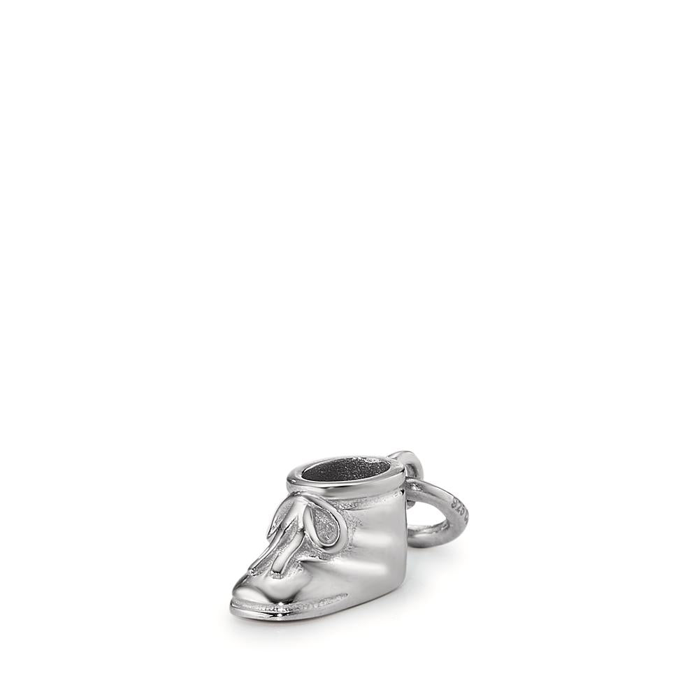 Pendant Silver Rhodium plated Baby Shoe