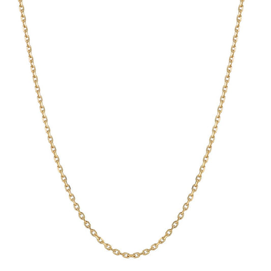 Chain necklace Silver Yellow Gold plated 36 cm