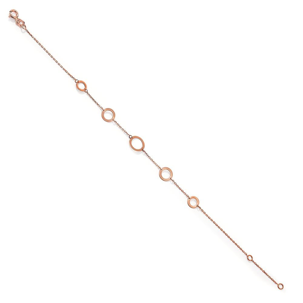 Bracelet 14k Red Gold 17-19 cm