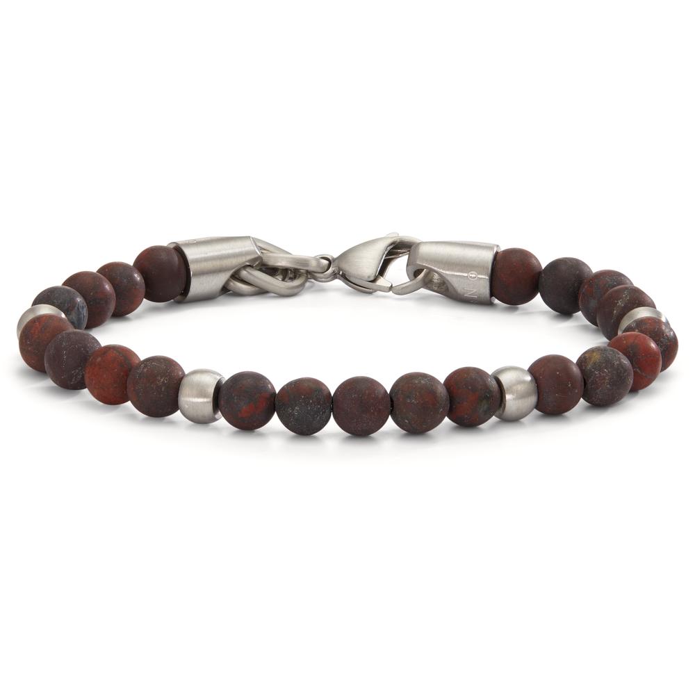 Bracelet Stainless steel Jasper 19 cm Ø6.5 mm