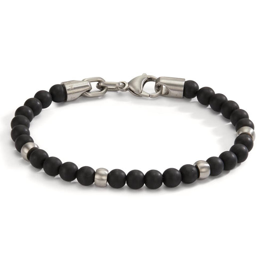 Bracelet Stainless steel Agate 19 cm Ø6.5 mm