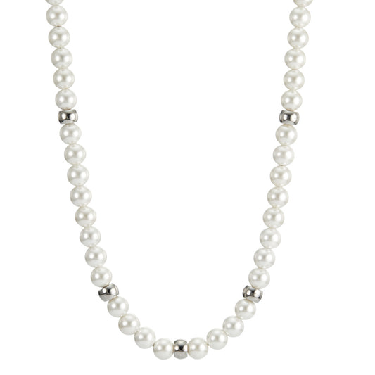 Necklace Stainless steel Shell pearl 42-45 cm
