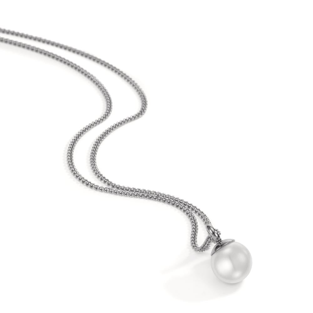 Pendant Stainless steel Shell pearl Ø9 mm