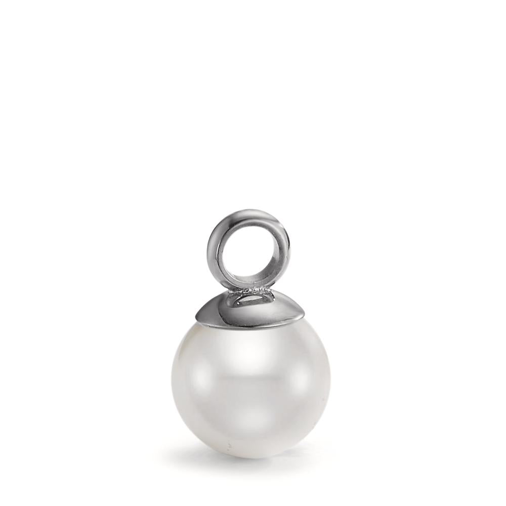 Pendant Stainless steel Shell pearl Ø9 mm