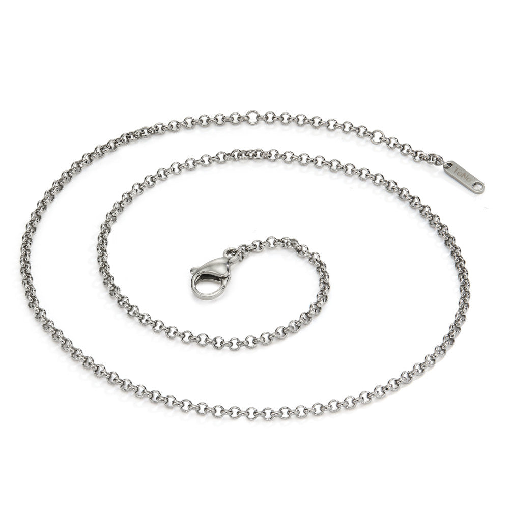 Necklace Stainless steel 45 cm Ø2.5 mm