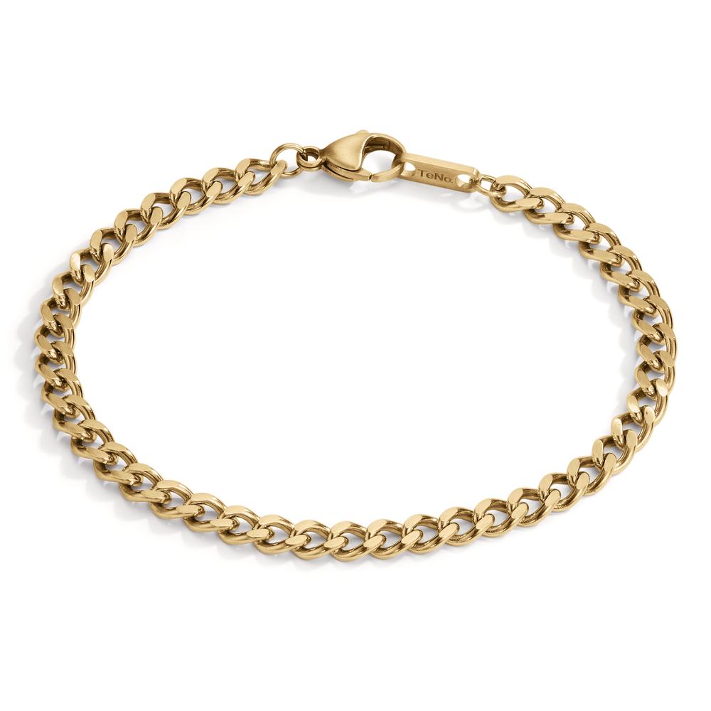 Bracelet Stainless steel Yellow IP coated 21-22 cm