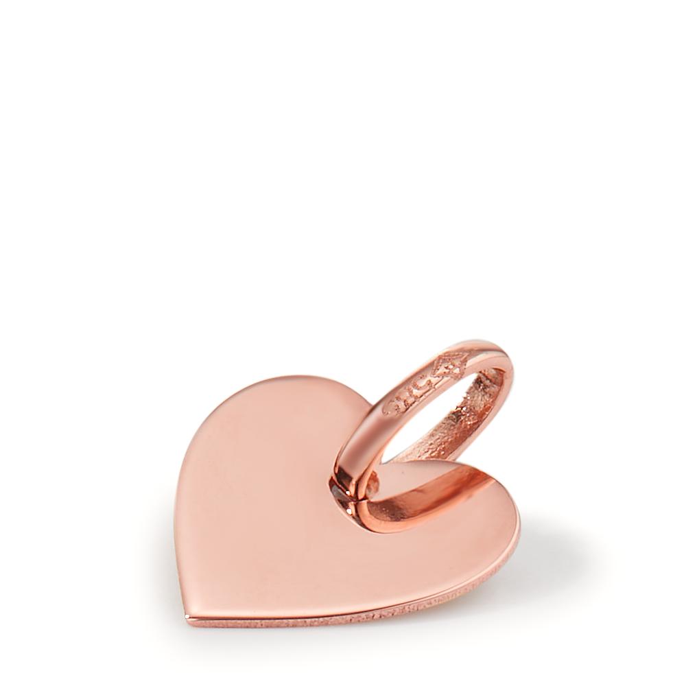 Engravable pendant 14k Red Gold Heart Ø10 mm