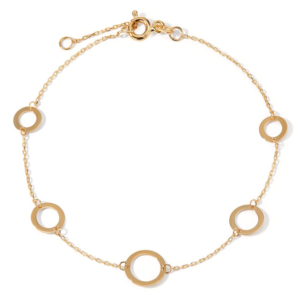 Bracelet 14k Yellow Gold 17-19 cm