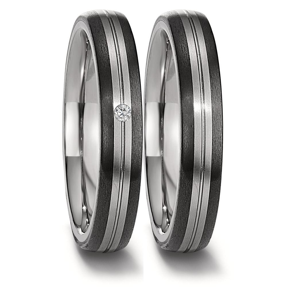 Wedding Ring Titanium, Carbon