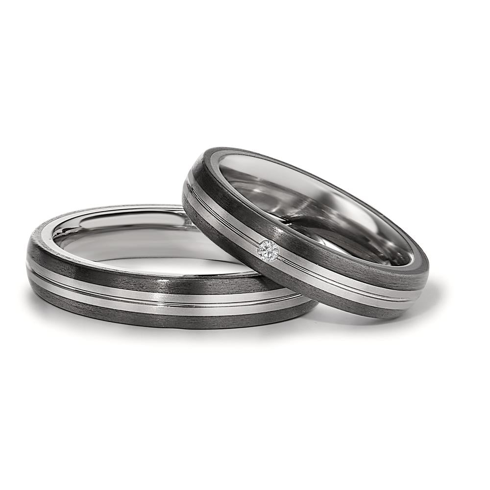 Wedding Ring Titanium, Carbon