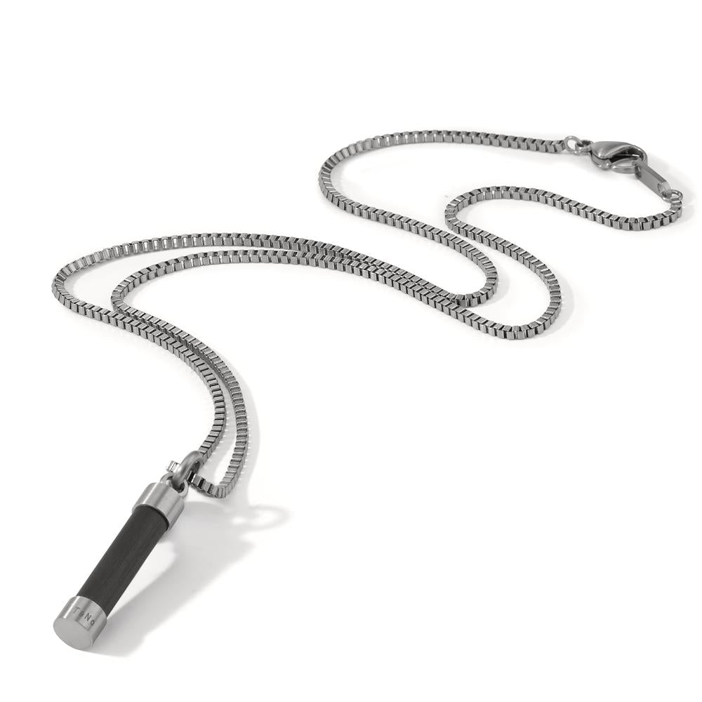 Necklace with pendant Stainless steel 60 cm