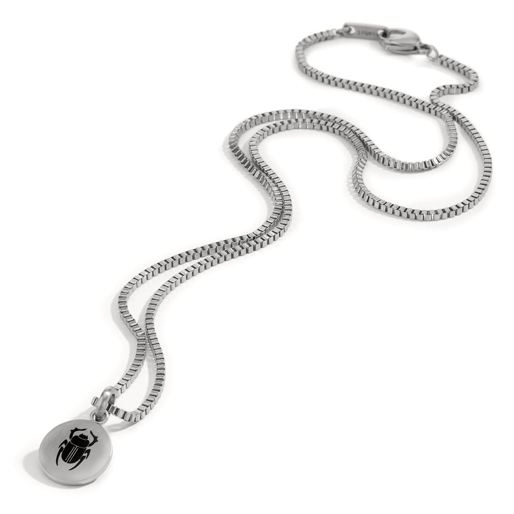 Necklace with pendant Stainless steel Enameled 60 cm