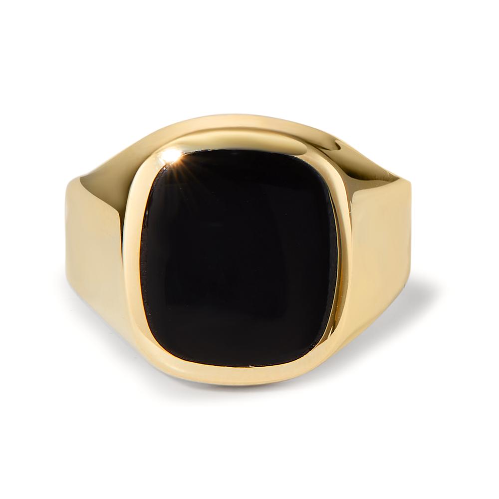 Ring 9k Yellow Gold Onyx