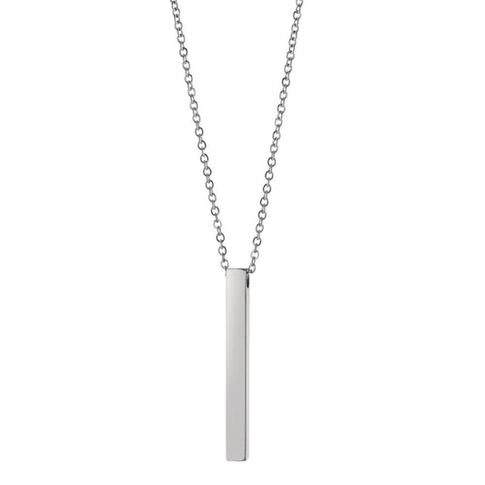 Necklace with pendant Stainless steel 50-55 cm