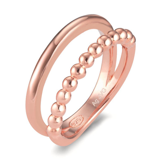 Ring Silver Rose Gold plated