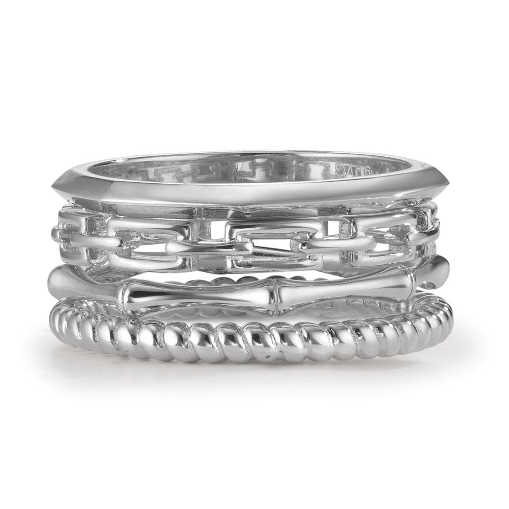 Ring Silver Rhodium plated