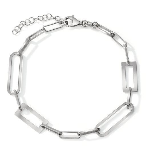 Bracelet Silver Rhodium plated 18-21 cm