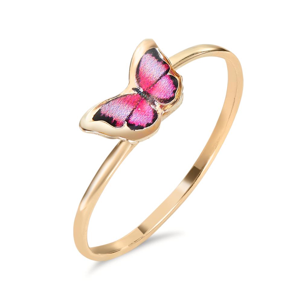 Ring 9k Yellow Gold Butterfly