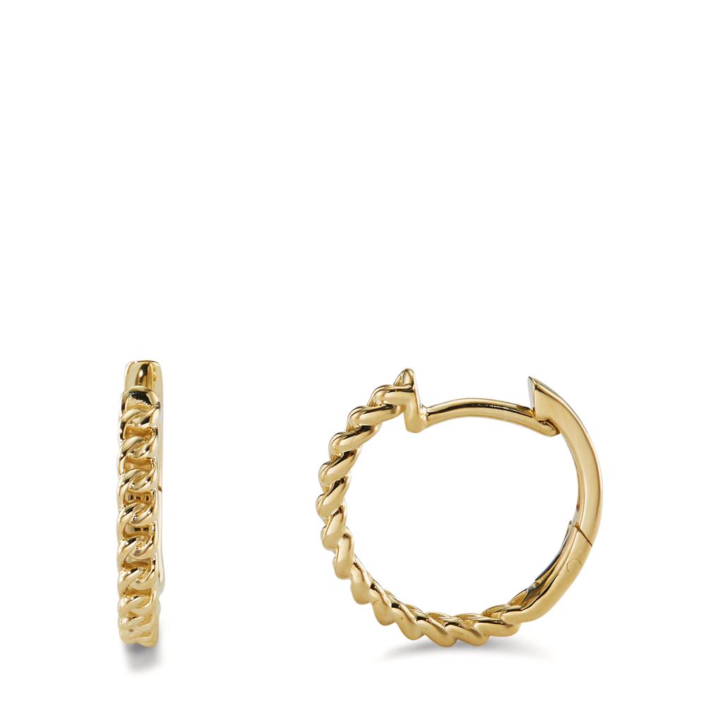 Hinged hoop 9k Yellow Gold