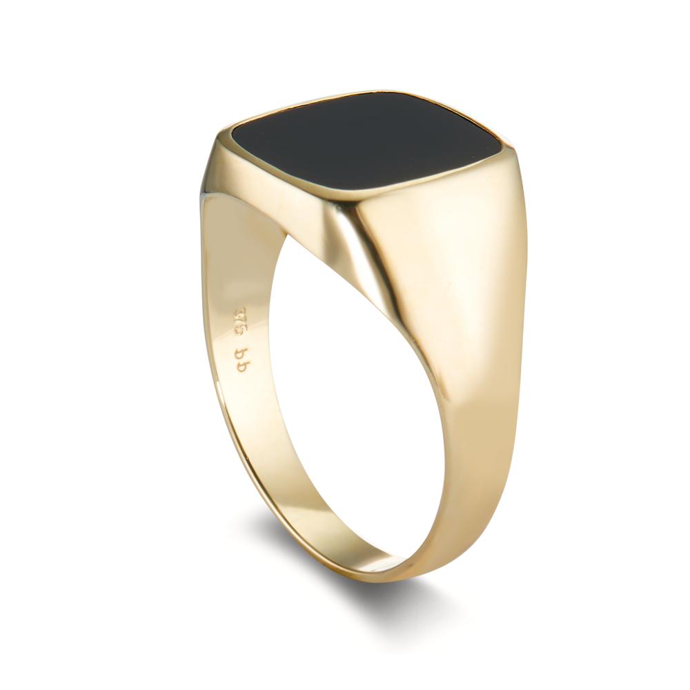 Ring 9k Yellow Gold Onyx