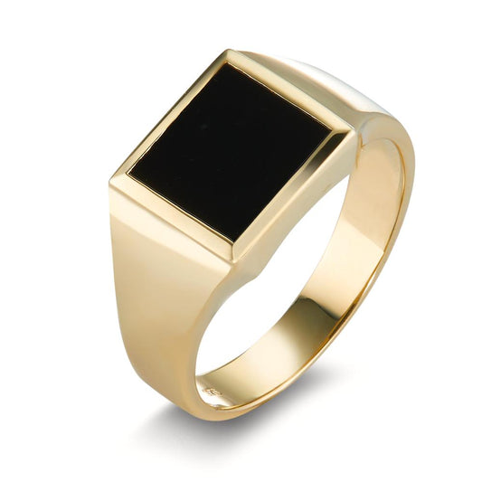 Ring 9k Yellow Gold Onyx