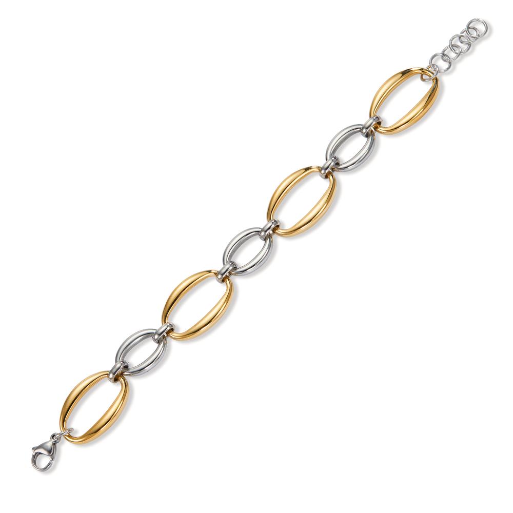 Bracelet Stainless steel Yellow Bicolor 18.5-21 cm