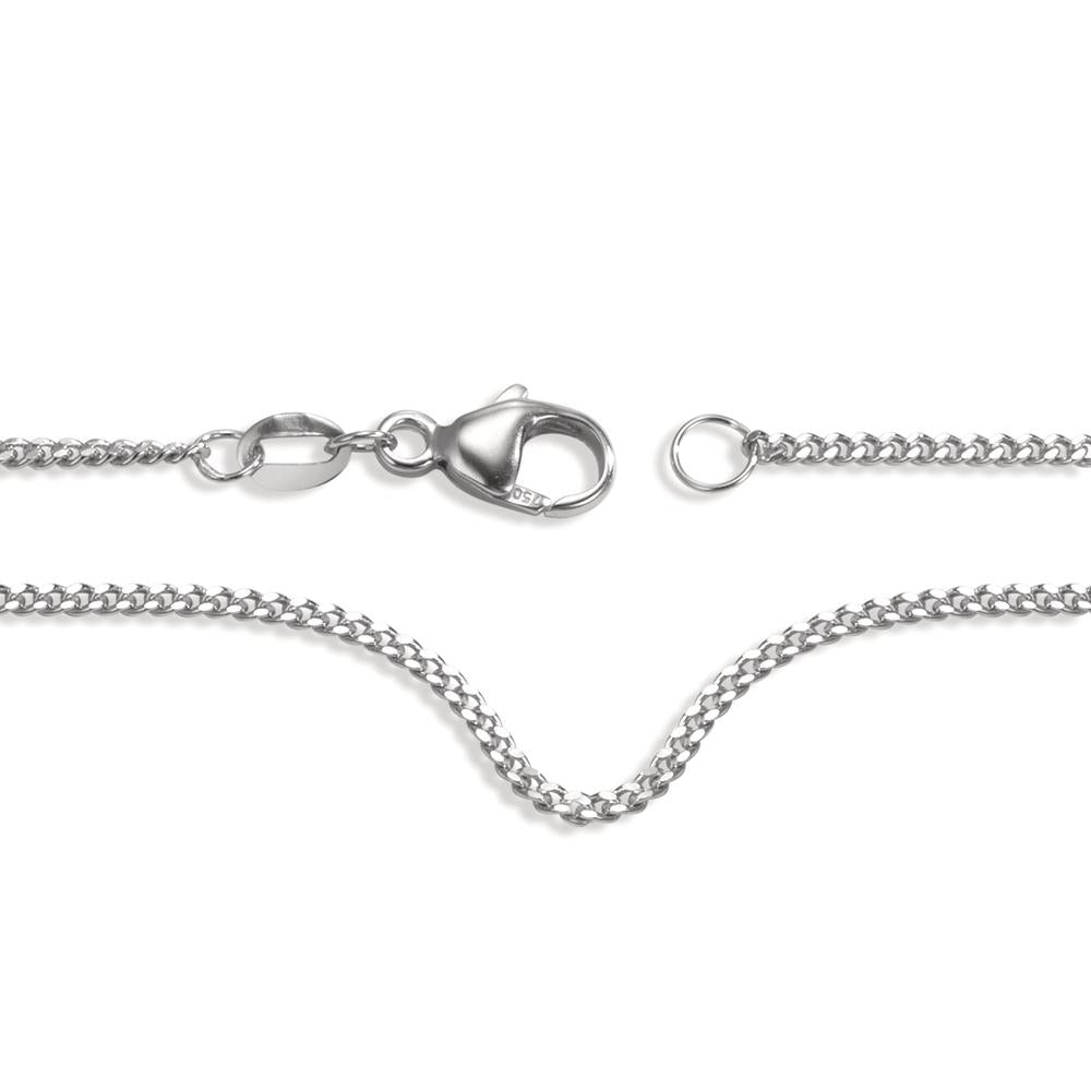 Panzer-Necklace 18k White Gold 36 cm