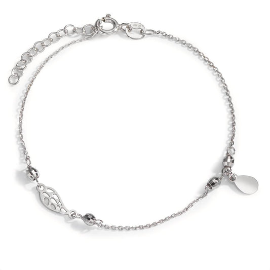 Bracelet Silver Rhodium plated Wing 17-20 cm