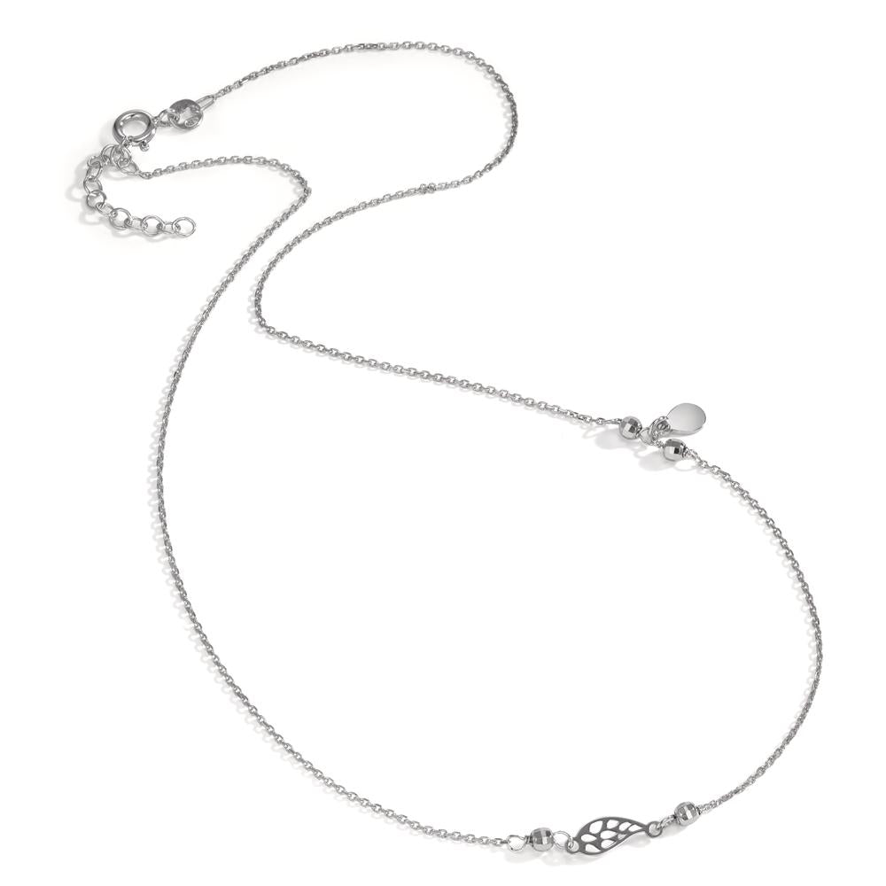 Necklace Silver Rhodium plated Wing 42-45 cm