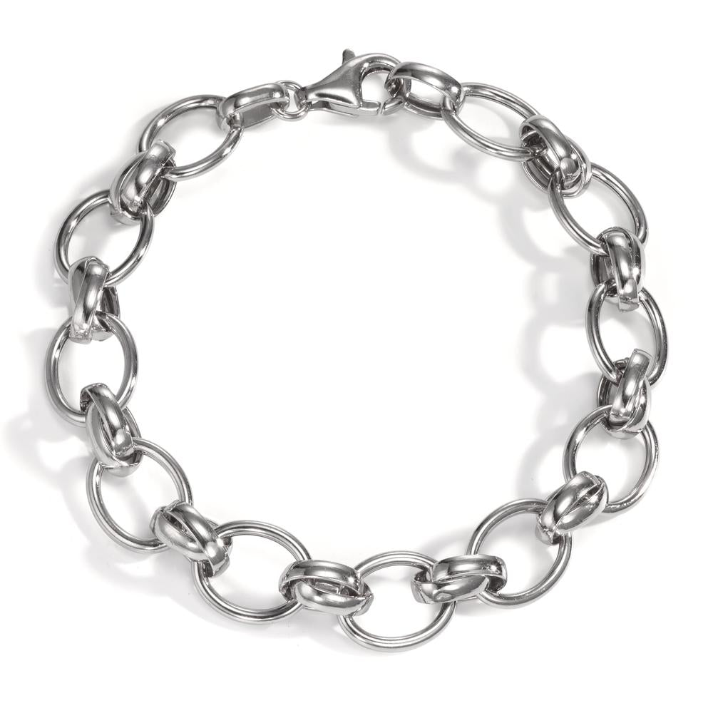 Bracelet Silver Rhodium plated 20 cm