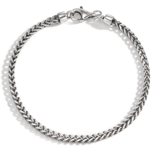 Bracelet Silver Rhodium plated 21.5 cm