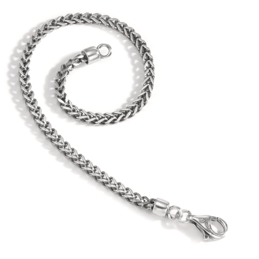 Bracelet Silver Rhodium plated 21.5 cm