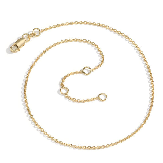 Anklet 9k Yellow Gold 23-26 cm