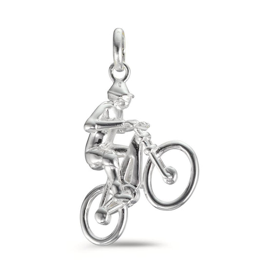 Pendant Silver Bicycle