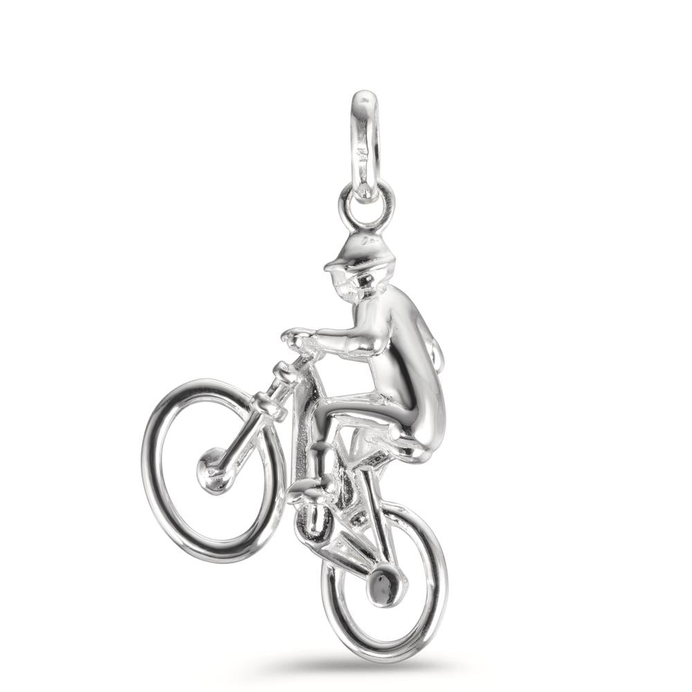 Pendant Silver Bicycle