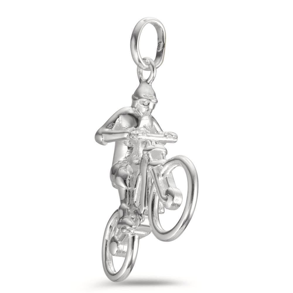 Pendant Silver Bicycle