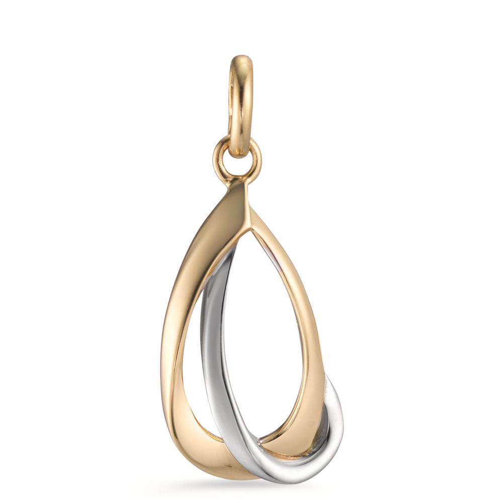 Pendant 18k Yellow Gold Bicolor